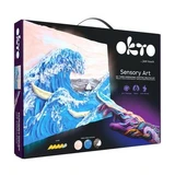 Sensory Art Set creativo Big wave en Kanawaga, 30 x 40 cm, Okto