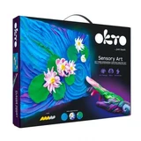 Set creativo Sensory Art Nenúfares, 30 x 40 cm, Okto