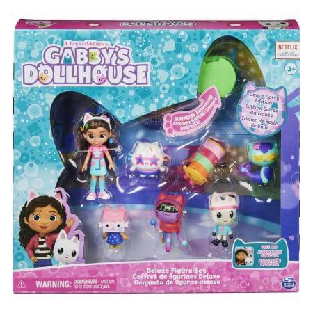 Juego 7 figuritas, + 3 años, Gabbys's Dollhouse