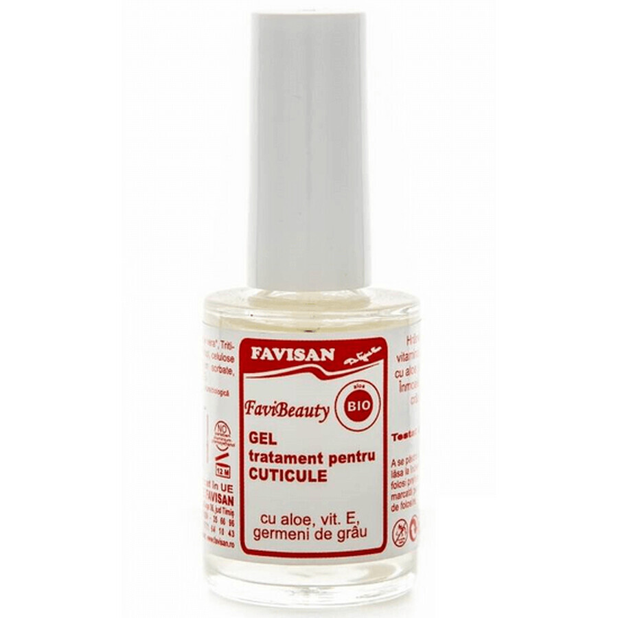 Gel tratamiento cutículas, 14 ml, Favisan