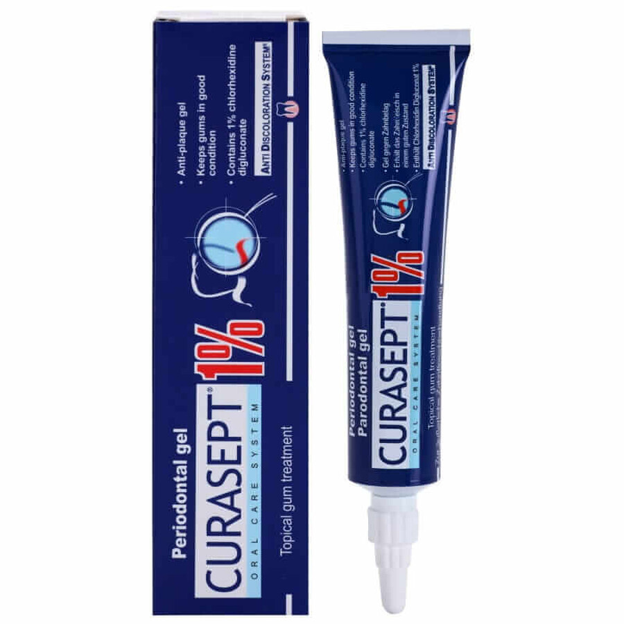 Curasept Gel tópico para el tratamiento de las encías, 30 ml, Curaprox