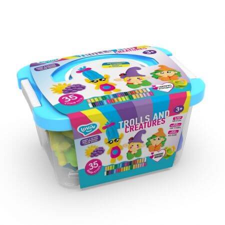 Plasticine set Lovin'Do Trollen en Wezens, Okto