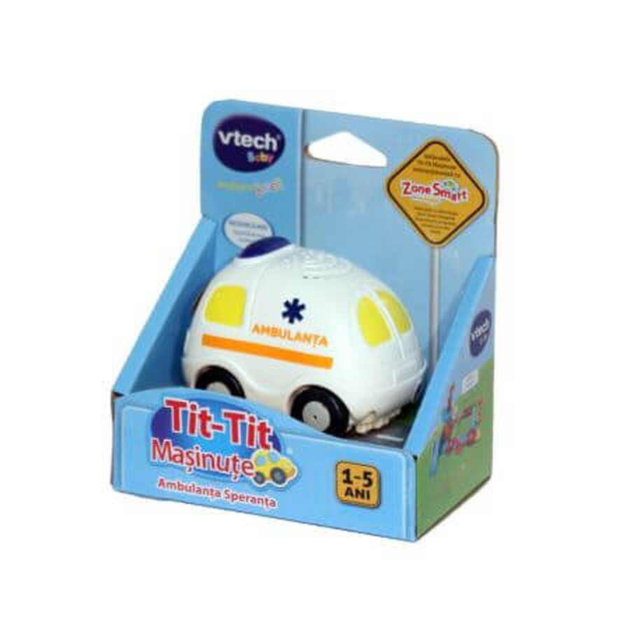 Ambulancia Hope, 1-5 años, Vtech Tit-Tit Car