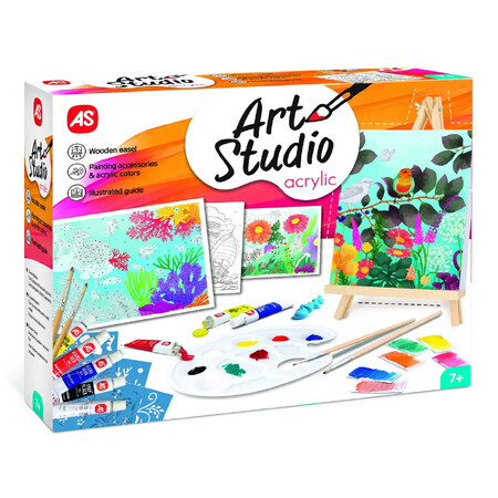 Art Studio Atelier de peinture acrylique, +7 ans, Art Greco