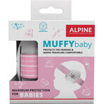 Protège-oreilles pour bébés, 0-36 mois, rose, Alpine