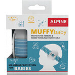 Protège-oreilles pour bébés, 3-36 mois, bleu, Alpine