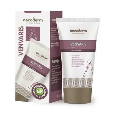 Venvaris Dacoderm Gel, 75 ml, Planta Dacia