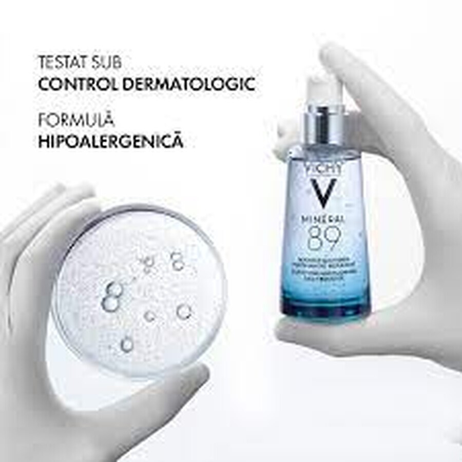 Vichy Mineral 89 dagelijkse versterkende en herstellende booster gel, 50 ml, 