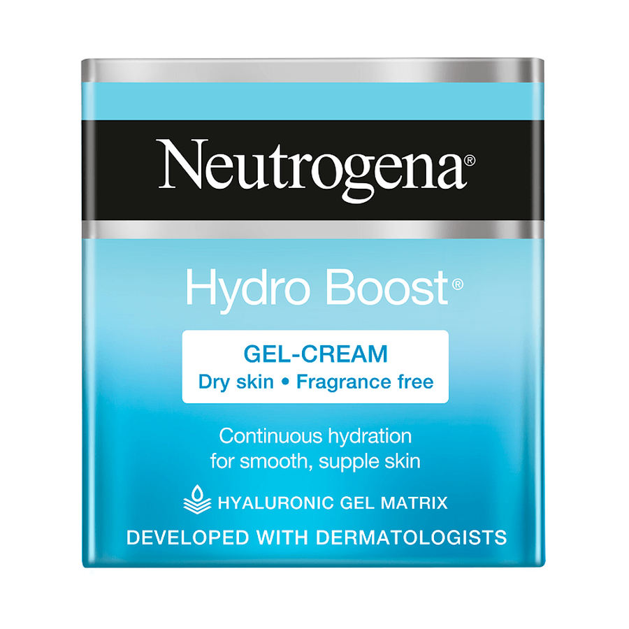 Hydro Boost Gel-Crema Hidratante para Piel Seca, 50 ml, Neutrogena