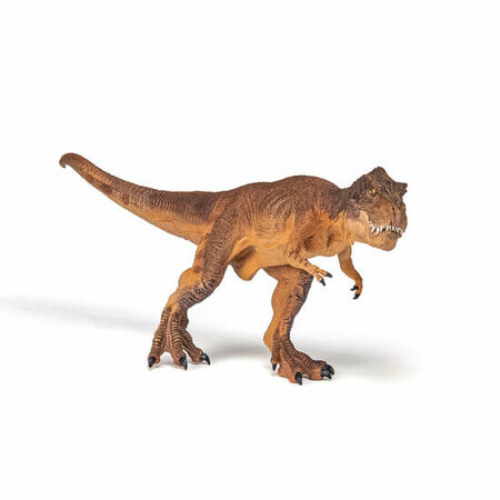 Figura de dinosaurio T-Rex marrón, +3 años, Papo