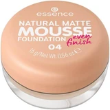 Base de maquillaje mousse mate natural, 04, 16 g, Essence