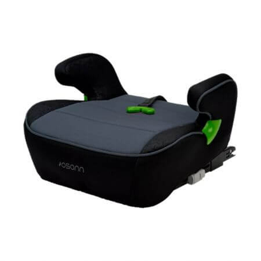 Rehausseur de voiture isofix Junior avec Gurtfix I-Size, GR.2/3, Pixel Black, Osann