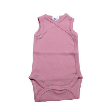 Maiou Body Rib, 0-3 luni, Roz, Baltic Bebe