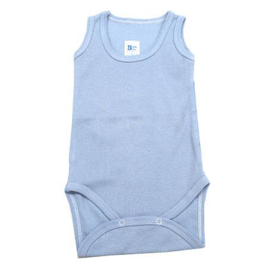 Body Rib Mayotte, 3-6 mois, Bleu, Baltic Bebe