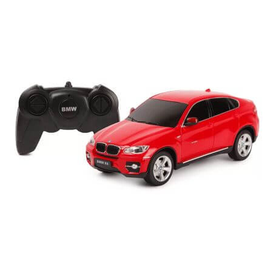 Masina cu telecomanda BMW X6, Scara 1 la 24, Rosu, Rastar