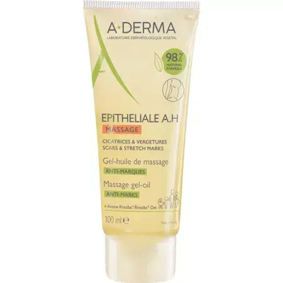 Gel-aceite de masaje A-Derma Epithelial AH Duo, 100 ml