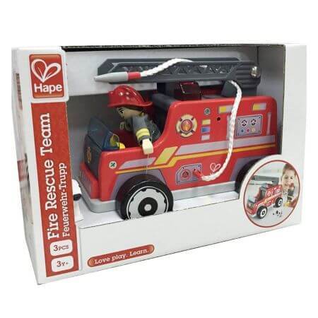 Coche de bomberos, +3 años, Hape