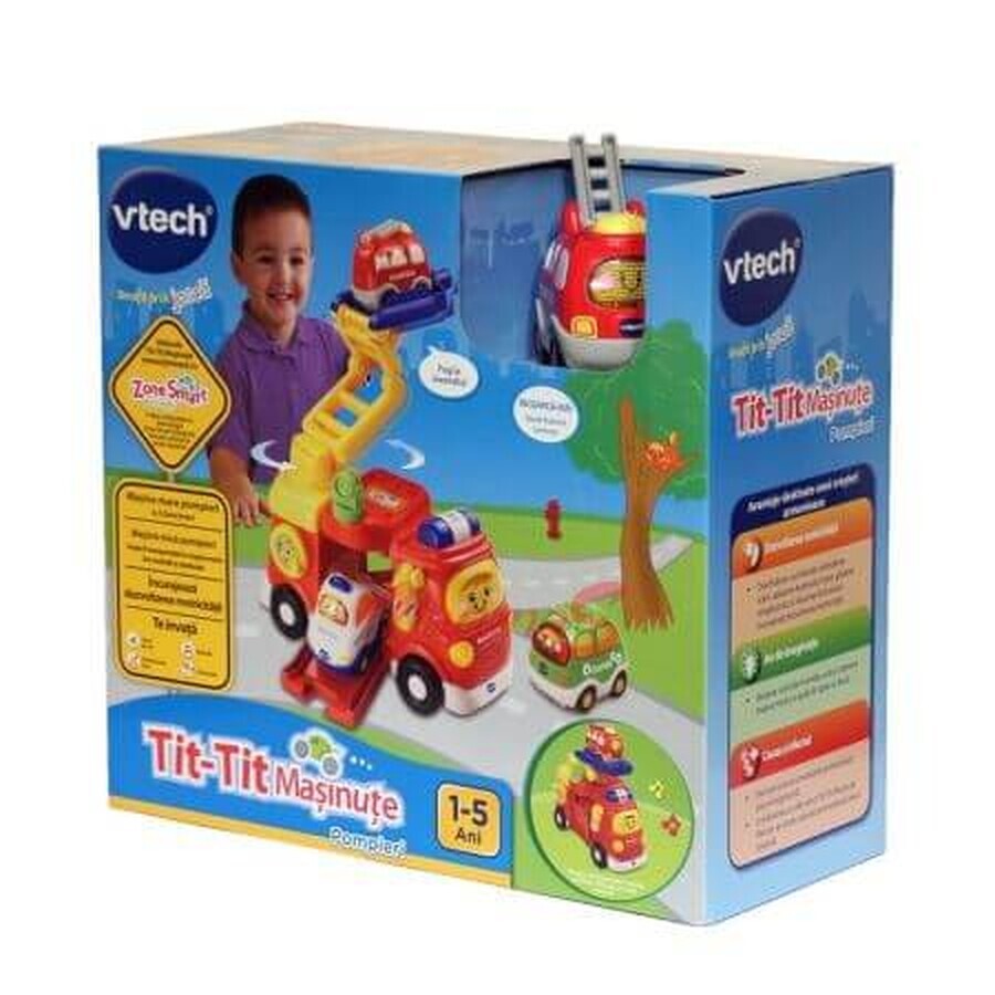 Coche de bomberos, 1-5 años, Vtech Tit-Tit Coche de bomberos