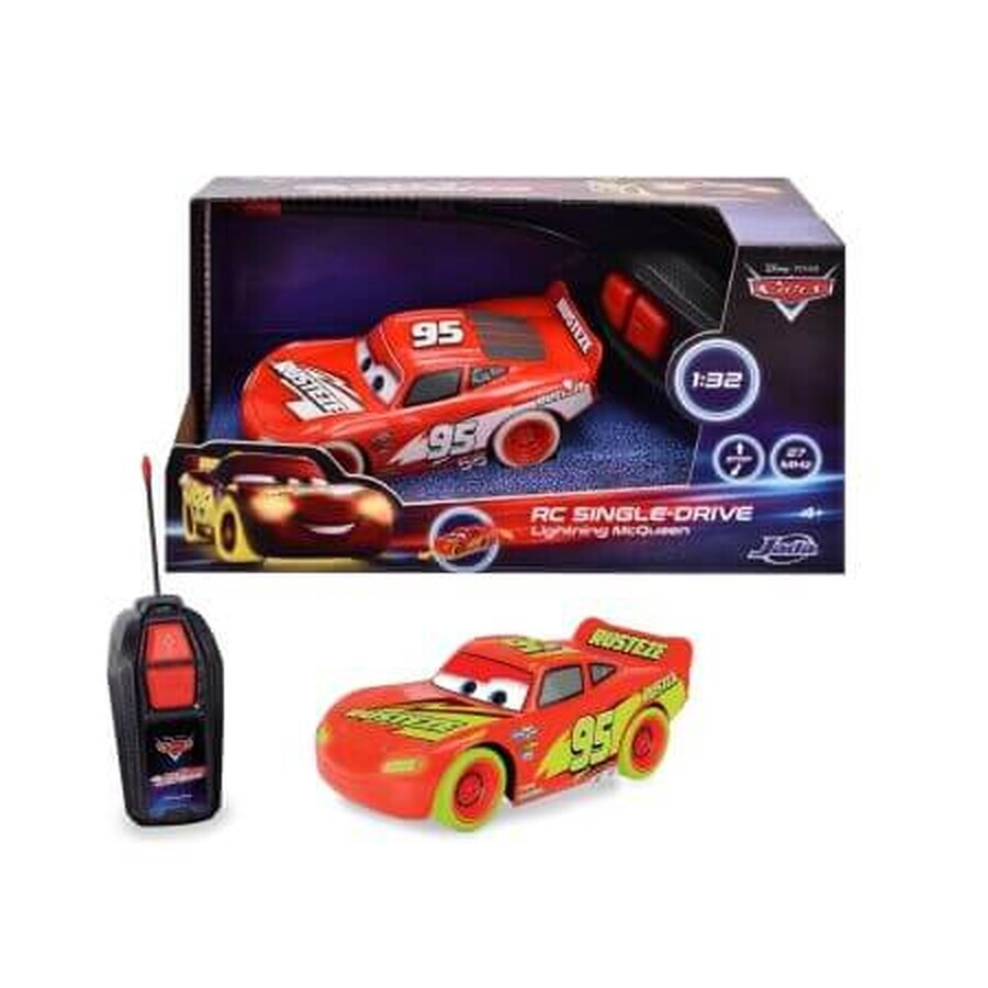 Voiture télécommandée Lightning McQueen, + 4 ans, Jada