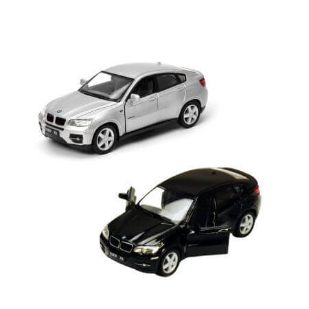 BMW X6 metalen kruiwagen, 13 cm, Kinsmart