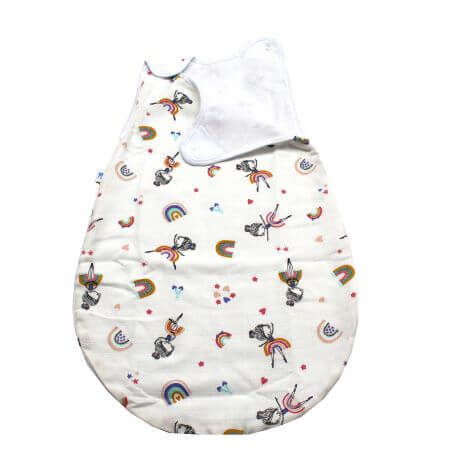 Saco de dormir de muselina Ice Cream, 80 cm, 6-12 meses, Baltic Bebe