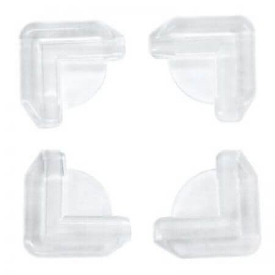 Fuse set 4 corner protectors L, 3.7 x 1.5 x 3.7 cm, Kikka Boo