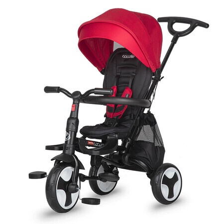 Triciclo infantil ultra plegable Spectra Plus, 1-3 años, Chili Pepper, Coccolle