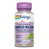 Ginkgo Biloba 60mg Solaray, 60 cápsulas, Secom