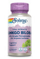 Ginkgo Biloba 60mg Solaray, 60 c&#225;psulas, Secom