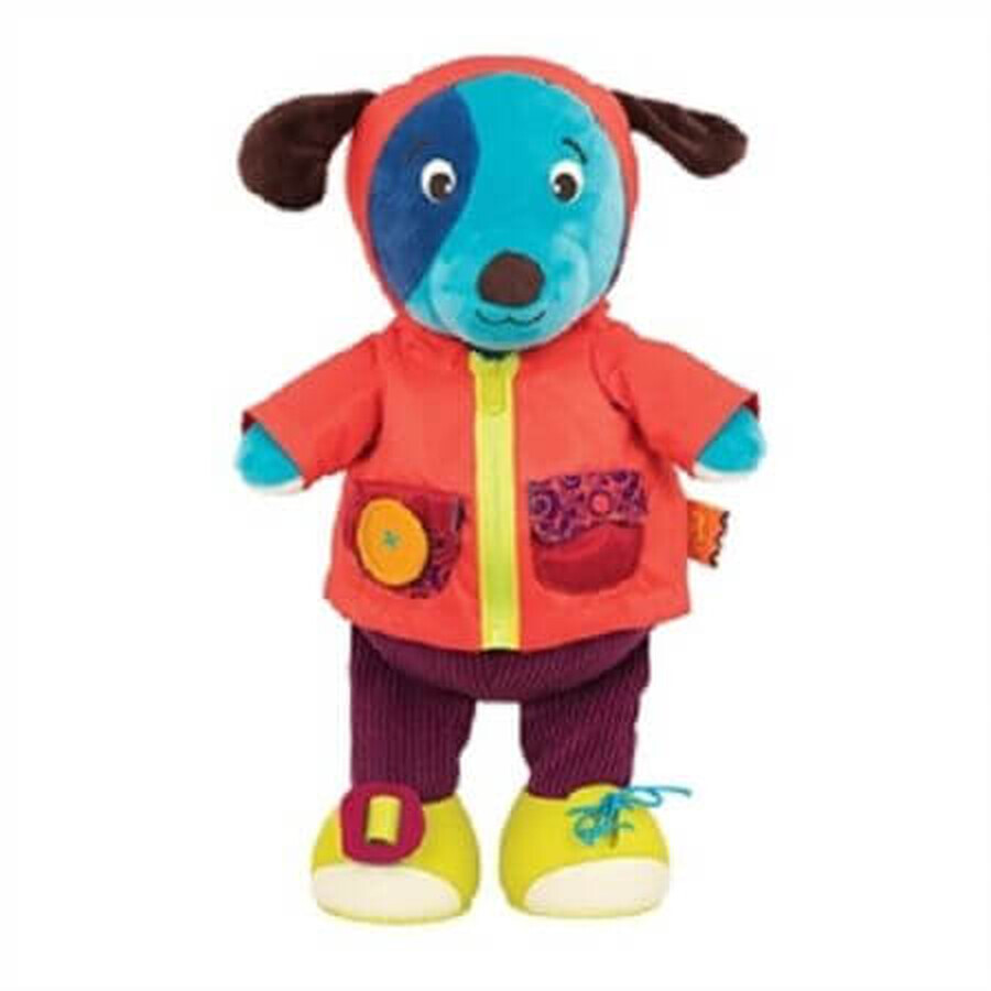 Cachorro con sonidos dress me up para niños mayores de 2 años, BToys