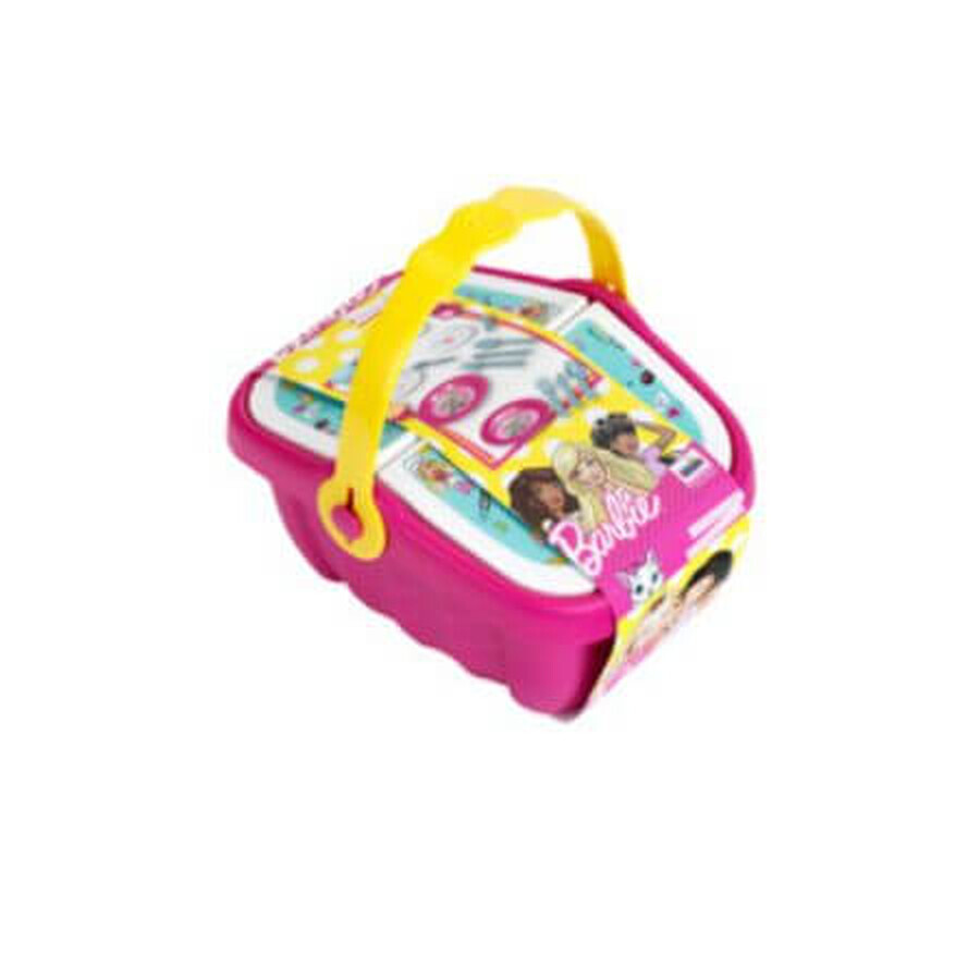 Panier pique-nique Barbie avec accessoires, +3 ans, Klein