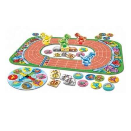 Carrera de dinosaurios, Orchard Toys