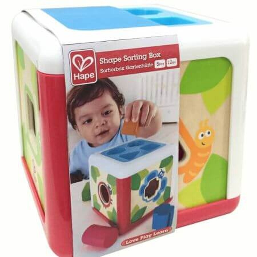 Caja clasificadora de formas, +12 meses, Hape