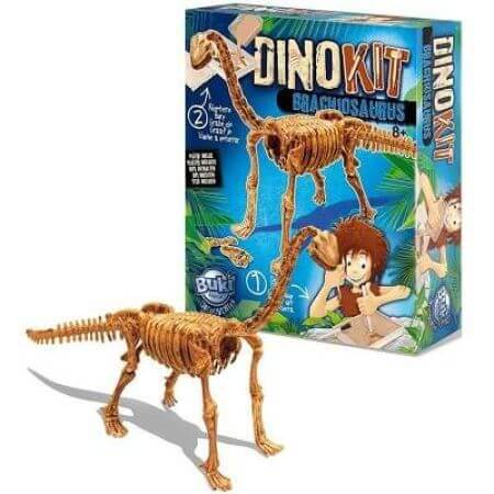 Dinosaurus Brachiosaurus juego educativo, +6 años, Buki