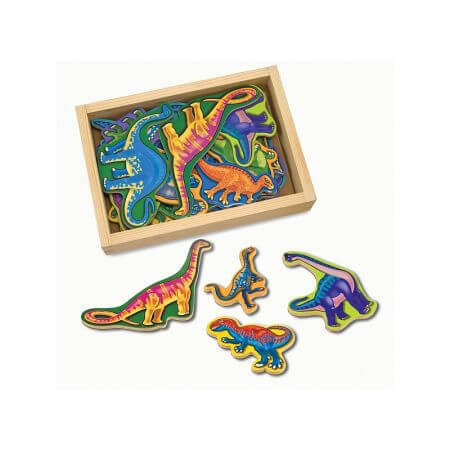 Dinosaurios de madera con imanes, +3 años, Melissa&amp;Doug