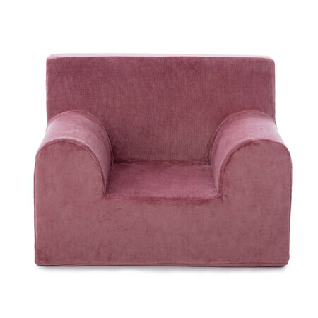 Fauteuil en velours pour enfants, Antique Pink, Twindeco