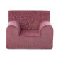 Sill&#243;n infantil de terciopelo, Rosa antiguo, Twindeco