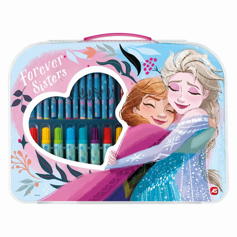 Estuche de dibujo Art Case Frozen, +3 años, Art Greco