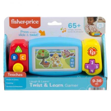 Lach &amp; Leer babyconsole in het Roemeens, + 9 maanden, Fisher Price