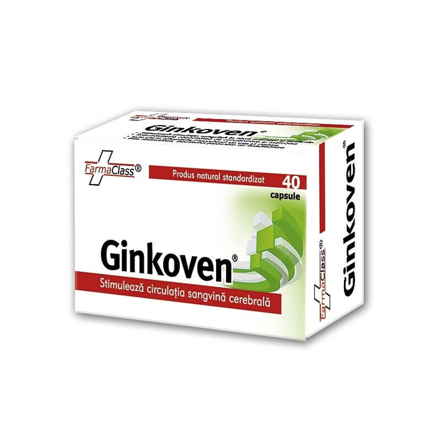 Ginkoven, 40 capsules, FarmaClass