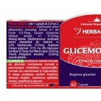 Glicemo Stabil, 120 capsule, Herbagetica