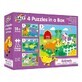 Juego de 4 puzzles, +18 meses, Galt