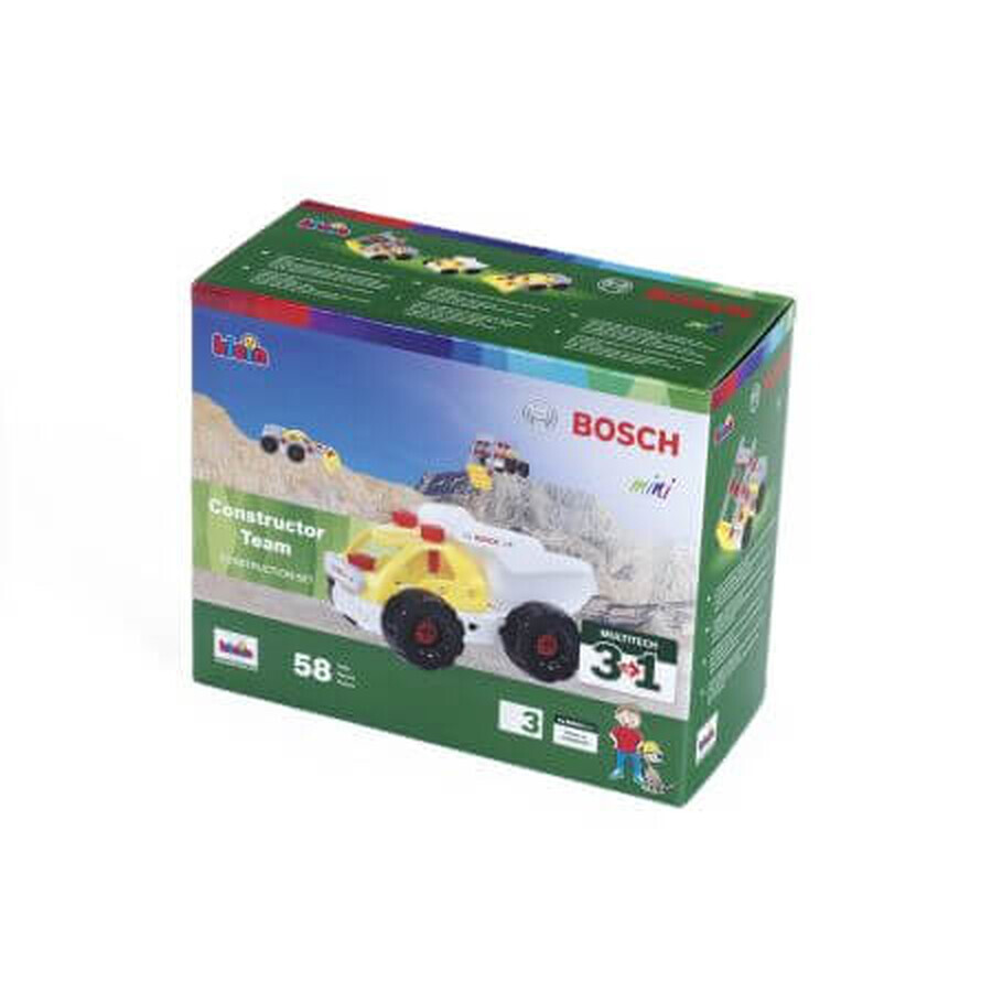 Set de constuctie 3 in 1 Bosch Team, Klein