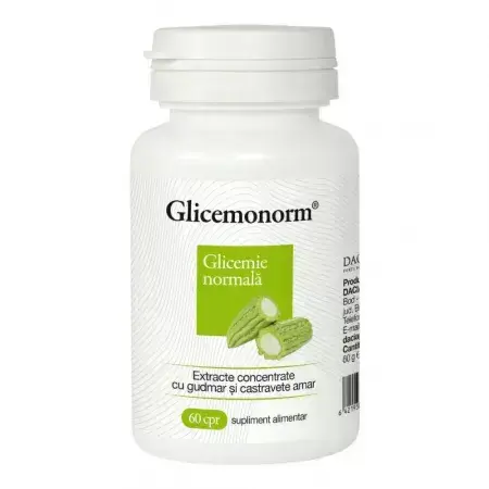 Glicemonorm, 60 Tabletten, Dacia Plant