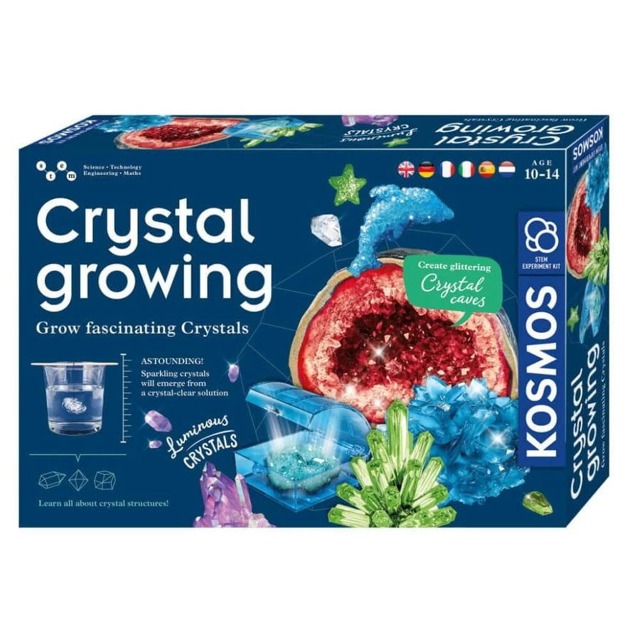 Set educativo Crecimiento Cristal Vástago XL, +8 años, Kosmos