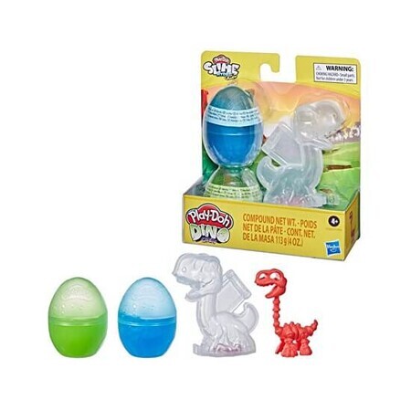 Dinosaurus boetseerset, +4 jaar, Play-doh