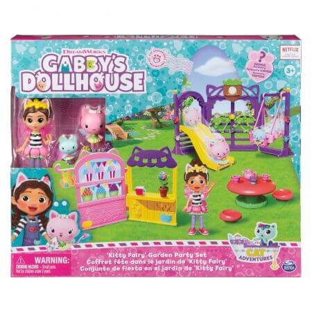 Ensemble Garden Party, +3 ans, Gabby's Dollhouse