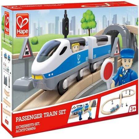 Juego de tren, +3 años, Hape