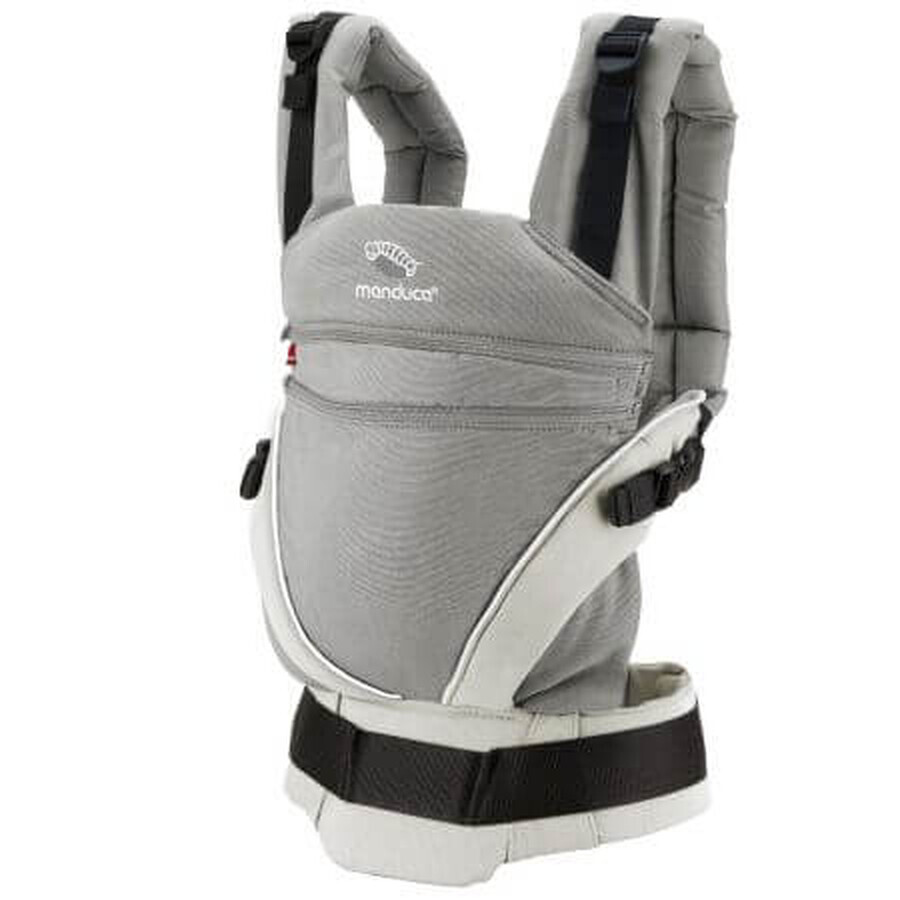 Sistema di trasporto per bambini Port-Bebe XT, grigio bianco, Manduca