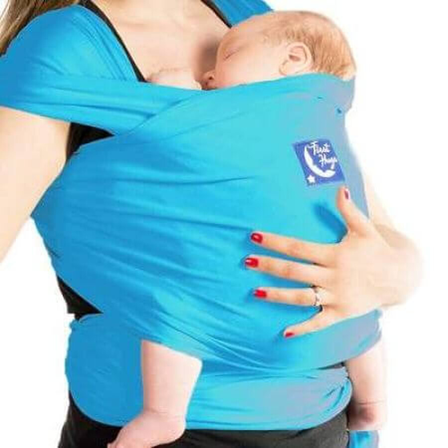 Baby Wear System, Wrap Elastic, Turquesa, First Hug